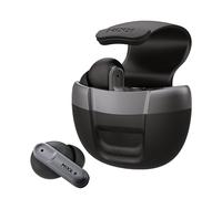 MIXX StreamBuds Solo 3 True Wireless Earbuds with Mic, Bluetooth 5.1, 18H Playtime, Quick Charge, Touch Controls, Compact Magnetic Charging Case, in-Ear Headphones for iPhone Android - Black