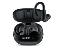 Mixx StreamBuds Sports Charge 2 Wireless Earbuds with Charging Case - Black