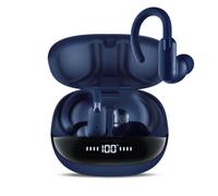 Mixx StreamBuds Sports Charge 2 Wireless Earbuds with Charging Case - Blue