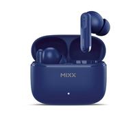 Mixx StreamBuds Switch S7 True Wireless Bluetooth Earbuds - Soft Silicone Cushions (S/M/L), 18H Playtime, USB-C Charging Case, Quick Charge, Touch Controls, Hands-Free Calling (NAVY)
