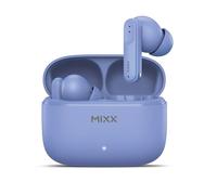Mixx StreamBuds Switch S7 True Wireless Bluetooth Earbuds - Soft Silicone Cushions (S/M/L), 18H Playtime, USB-C Charging Case, Quick Charge, Touch Controls, Hands-Free Calling (SKY BLUE)