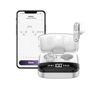 Mixx StreamBuds Ultra Hybrid True Wireless Earbuds, Silver-white
