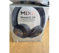 Mixx StreamQ C4 Wireless ANC Headphones. 40hrs. Hands Free Calls. Foldable.Black