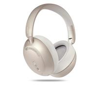 Mixx StreamQ D3 ANC Over Ear Wireless Headphones (Beige)