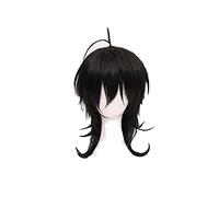 MIYA Chinen Miya Wig Short Black Hair Wig Anime SK8 the Infinity Cosplay Hair Synthetic Cosplay Wig + Wig Cap