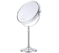 MIYADIVA 20X Magnifying Makeup Mirror - 360 Rotating Desktop Mirror with Stand, Double Sided for Detail Makeup