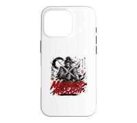 Miyamoto Musashi Two Swords Samurai Warrior Case for iPhone 16 Pro