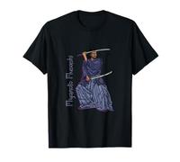 Miyamoto Musashi - with two katanas T-Shirt