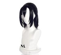Miyamura Izumi Wig Anime Hori-san to Miyamura-kun Horimiya Cosplay Short Black Wig Heat Resistant Synthetic Hair + Wig Cap Black ( Color : Khaki , Size : One Size )