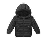 Miyanuby Kids Unisex Lightweight Puffer Jacket Packable Bubble Coat Down Coats with Zipper Pockects Zip Up Hooded Outwear for 9-16Y Teen Boys Girls