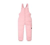 Miyanuby Toddler Snow Pants Baby Boy Girl Winter Clothes Down Puffer Coat Waterproof Warm Snow Ski Bib Overalls Snowsuit for 1-7Y Kids