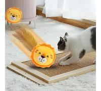 Miyanvuo Active Moving Pet Plush Toy, 2025 New Squeaky Moving Dog Ball Toy Interactive Puppy Toys, Cute Cartoon Interactive Bouncing Ball With Sound, Rechargeable Cartoon Plush Bounce Talking Toys