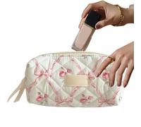 Miyanvuo Flower Pencil Case - Cute Pencil Case with Flower Pattern for School - Makeup Bag Cute Pen Pouch for Stationery Art Supplies Teachers Educators Students Kids Girls Teen Adults Back to School