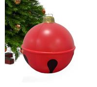 Miyanvuo Inflatable Christmas Ball Ornaments | 24 Inch Large PVC Inflatable Decor - Blow Up Ball Ornaments | for Outdoor Winter Halloween Christmas Yard Garden Holiday Display