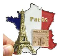 Miyanvuo Magnets for Refrigerator, France Building Fridge Magnets for Whiteboard, Keepsake Home Decorations for Housewarming Holiday Dorm Pantry Home Family Studio Friends Classroom