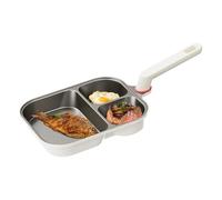 Miyanvuo Omelette Pan | 3-Cup Cooking Pan - Breakfast Skillet Frying Pot for Baking Saute Cooking Stove for Sausage Bacon Steak Arepas Dosa Tortilla Sandwich