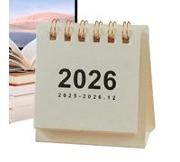 Miyanvuo Small Desk Calendar - 12 Months Desktop Calendar,Aesthetic Paper Daily Scheduler Planning Organizing for Offices Classroom Dorm Family Home School Teacher