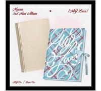 MIYEON My, Lover 2nd Mini Album+Folded Poster (MY ver, + 1 Folded Poster) + Extra photocards