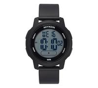 Miykon Ultra-Thin Digital Watch for Men - Minimalist Waterproof Sports Watch with Large Easy to Read Display - Shockproof Resin, Super Illuminator, Stopwatch & Timer, Alarm, Dual Time, 24hr Military