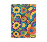 MIYMIYN Fashionable Ethnic Style Print Flannel Blanket Decorative Fleece Blanket Daily Use Sofa Blanket (Bohemian X,60"x50")