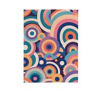 MIYMIYN Fashionable Ethnic Style Print Flannel Blanket Decorative Fleece Blanket Daily Use Sofa Blanket (Bohemian K,40"x30")