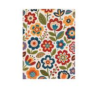 MIYMIYN Fashionable Ethnic Style Print Flannel Blanket Decorative Fleece Blanket Daily Use Sofa Blanket (Bohemian M,50"x40")