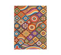 MIYMIYN Fashionable Ethnic Style Print Flannel Blanket Decorative Fleece Blanket Daily Use Sofa Blanket (Bohemian R,50"x40")