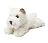 Aurora Miyoni Westie 20Cm Soft Teddy Plush Toy Stuffed Animal White Gift NEW