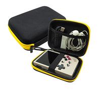 Miyoo Mini Plus Case Hard EVA Portable Case for RG35XX / RG353VS Storage Box Handheld Bag Retro Game Console Accessories(Only Case) (Yellow)