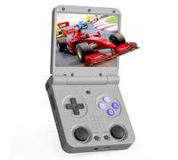 Miyoo Miyoo Flip V2 Retro Handheld Gaming Console with Metal Hinge, 3.5'' 640*480 IPS Screen Linux System Portable Video Game Emulator Hand Held Console with HDMI