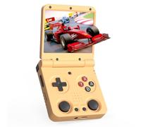 Miyoo Miyoo Flip V2 Retro Handheld Gaming Console with Metal Hinge, 3.5'' 640*480 IPS Screen Linux System Portable Video Game Emulator Hand Held Console with HDMI