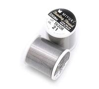 Miyuki Beading Nylon Pre-Waxed Thread 0.2 mm (W) x 50 m Grey 21 Pack of 1