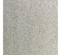 Miyuki Delica 11/0 Seed Beads - Glass Beads Bulk 5 Grams & Size 1.6mm 1000 Pieces Glass Seed Beads Matte White (DB351)