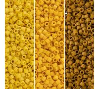 Miyuki Delica Seed Beads Bundle: Size 11/0, Palette Collection DB2284, DB2285, DB2286