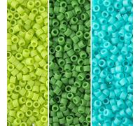 Miyuki Delica Seed Beads Bundle: Size 11/0, Palette Collection DB754, DB763, DB793, 7.2 Grams, 3 Tubes