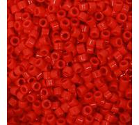 Miyuki Delica Seed Beads Size 11/0 Opaque Red Db723 7.2 Grams