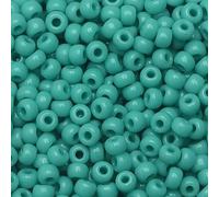 Miyuki Round Seed Bead Size 8/0 22g Opaque Turquoise Green