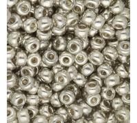 Miyuki Round Seed Bead Size 8/0 22g-Tube Galvanised Silver