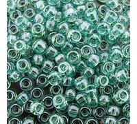 Miyuki Round Seed Beads Size 6/0 20g Sea Foam Luster by Miyuki