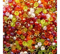 Miyuki Round Seed Beads Size 8/0 22g Tango Mix by Miyuki