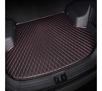 MIYUNI Car Leather Boot Liner Mats for Lexus NX450h 2022, Storage Liner Cargo Tray Carpet Protector Pad Custom Anti Slip Interior Accessories,D/Black-Red