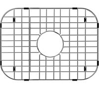 MIYUPTC Kitchen Sink Bottom Grid, Sink Protector Stainless Steel Sink Grate 18"L x 13.4"W with Center Drain Hole for Sink Bowl