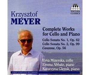 Mizerska:Abbate:Glensk - MEYER:WORKS FOR CELLO/PIANO