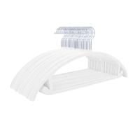MIZGI Premium Velvet Hangers 60 Pack Heavyduty- Non Slip No Shoulder Bump Suit Hanger - Chrome Hooks,Space Saving Clothes Rounded Shape for Coat,Sweater,Jackets,Pants
