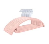 MIZGI Premium Velvet Hangers 60 Pack Heavyduty- Non Slip No Shoulder Bump Suit Hanger - Chrome Hooks,Space Saving Clothes Rounded Shape for Coat,Sweater,Jackets,Pants