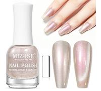 MIZHSE Cat Eye Nail Polish, 15ml Quick Drying Nail Polish Magnetic Nails Varnish With Magnet No Need UV/LED for DIY Nail Art At Home Salon Manicure