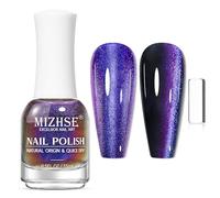 MIZHSE Magnetic Nails Polish, 15ml Cat Eye Nail Polish Quick Drying Nail Varnish With Magnet No Need UV/LED for DIY Nail Art At Home Salon Manicure