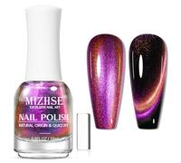 MIZHSE Nail Polish, 15ml Cat Eye Quick Dry Nail Varnish No Need Lamp Cure for DIY Nails Art At Home Salon Manicure