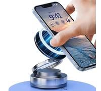 Mizi 2025 Mag-Safe Car Phone Mount - Super Strong Suction + Magnetic Hold, 360° Adjustable - For iPhone 12-16 & All Phones - Use in Car, Gym, Mirror, Shower & More - Sleek & Secure - Black