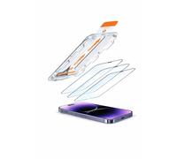 Mizi [3 Pack Tempered Glass Screen Protector for iPhone 17 Pro Max, Military-Grade Shatterproof, [9H Hardness] Anti-Scratch, [Ultra Fit Tray] for Easy Installation, Bubble-Free, Full Coverage